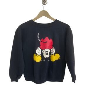 Vintage Kids Mickey Mouse Crew Neck Sweatshirt